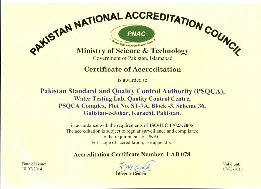 Accreditation Certificates